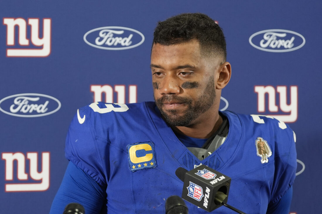 Giants sticking with Russell Wilson as starting QB | News, Sports, Jobs -  Altoona Mirror